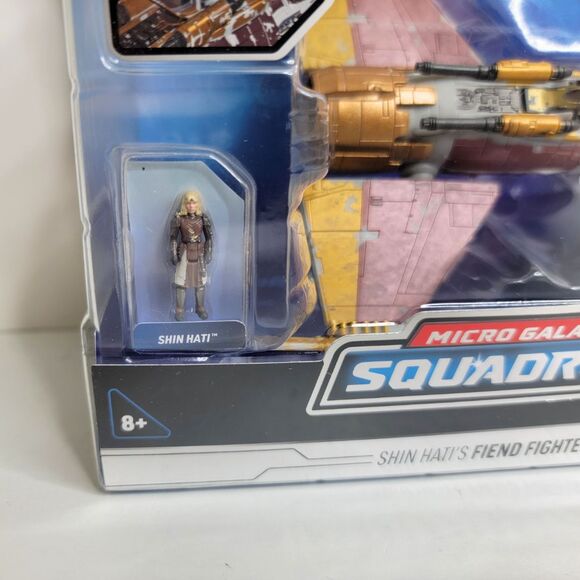 Star Wars Micro Galaxy Squadron SHIN HATI'S FIEND FIGHTER SERIES 7 #0145 NEW - Picture 3 of 6